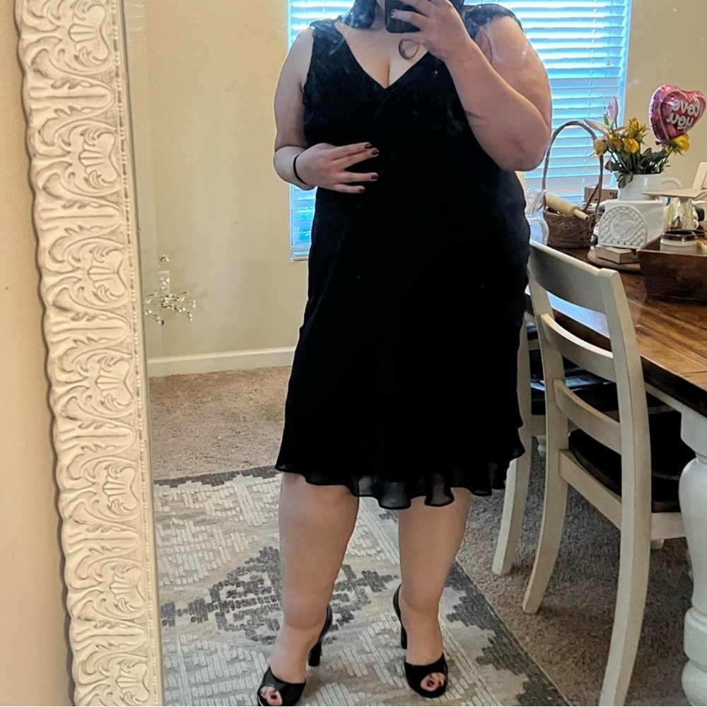 Adrianna Papell Cocktail Dress Plus Size 20